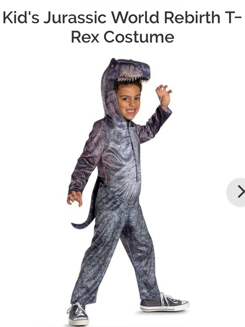 Jurassic world T-Rex costume
